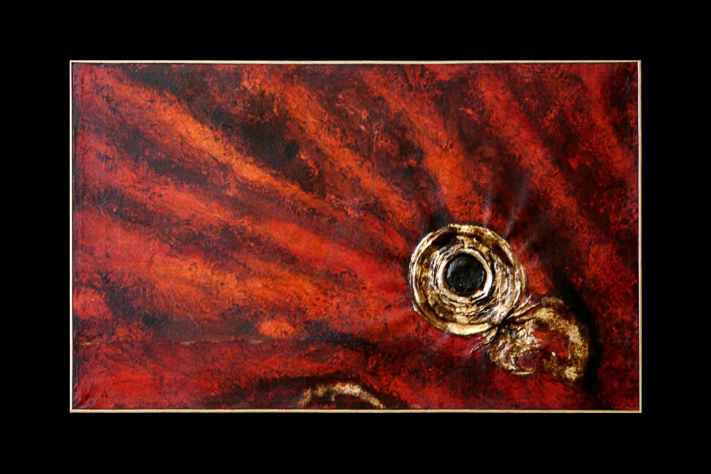 Re Scorpione opera di arte contemporanea di Sandra Marcelloni