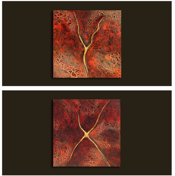 Screzi d'Amore - opera d'arte contemporanea - Sandra Marcelloni