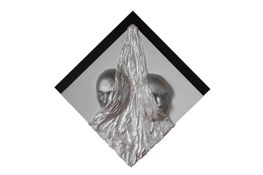 Scultura su tela - Silenzi di Sandra Marcelloni