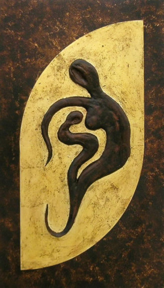 Maternità opera d'arte contemporanea - Sandra Marcelloni