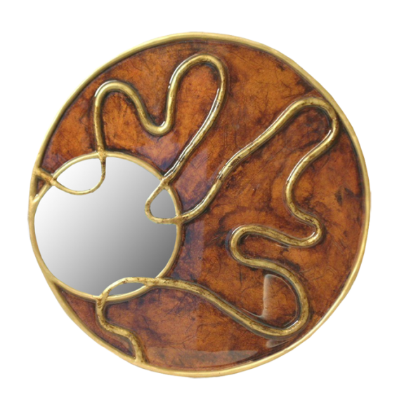 specchio tondo - Sandra Marcelloni